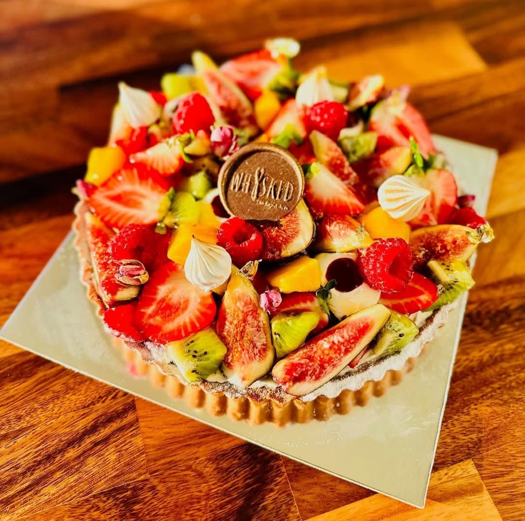 Tarts and Petit Desserts Menu