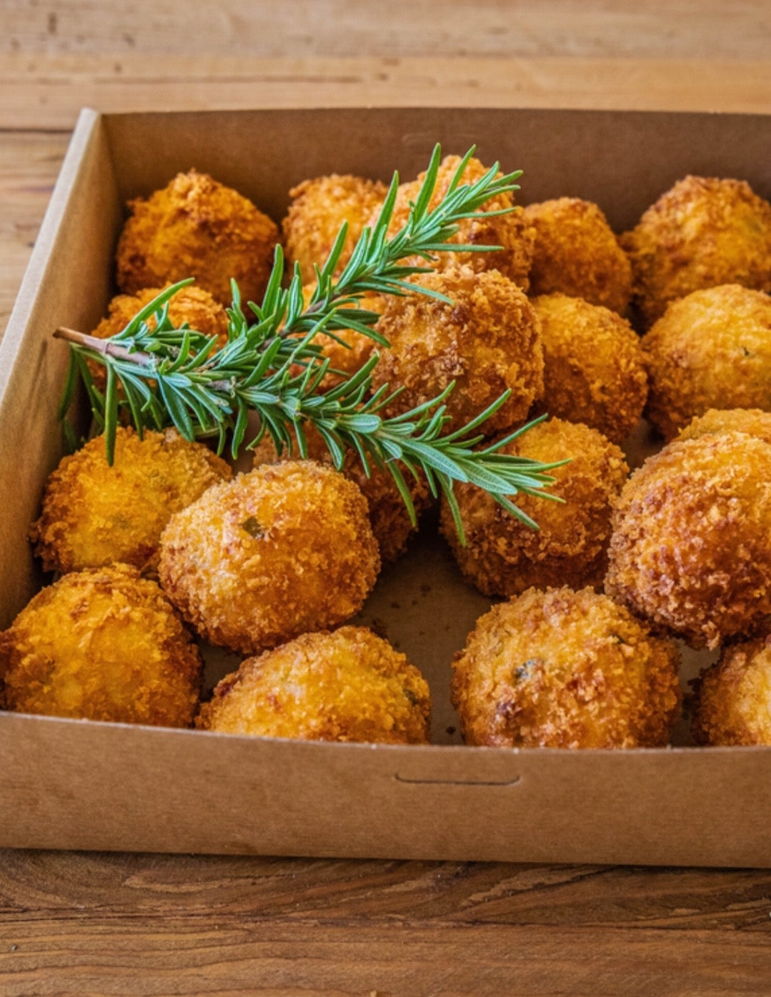 Mini Mushroom Arancini with Aioli