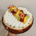 Burnt Cheesecake with Vanilla Chantilly (GF)